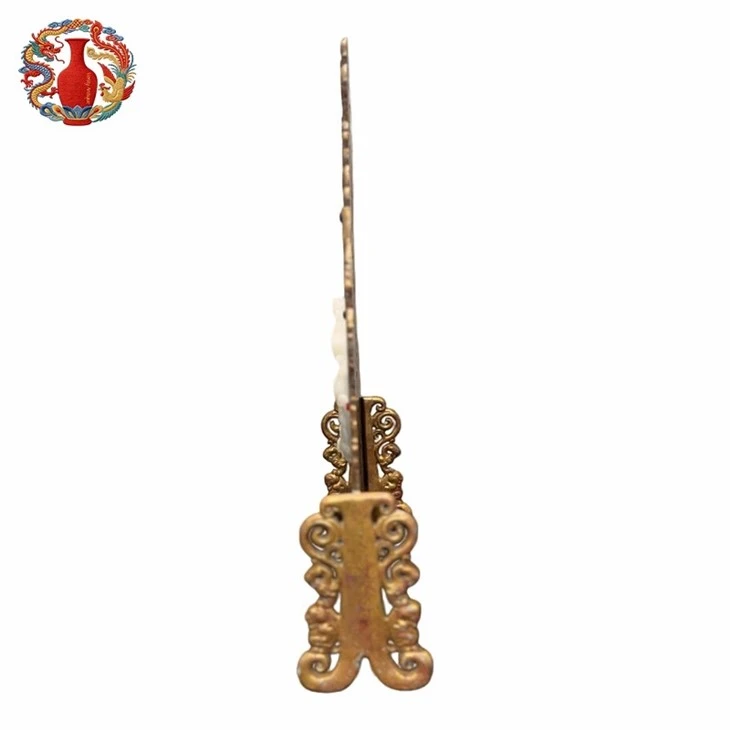 Gilt Bronze Four Gods Screen Inlaid Gem & Hetian Jade Bi-Han Dynasty suppliers