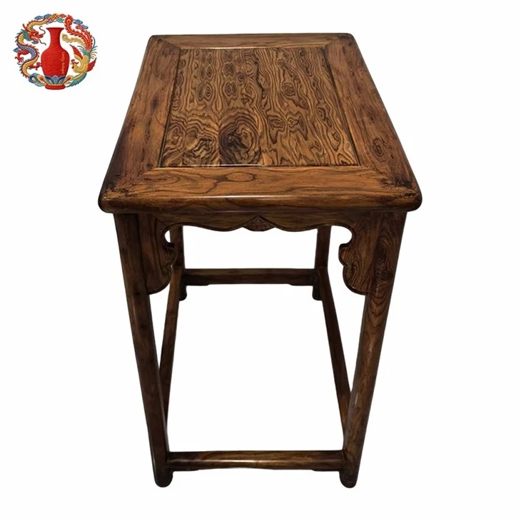 Hainan Huanghuali Round Back Armchairs & Side Table Set-Qing Dynasty price
