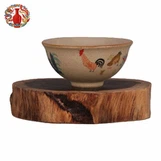 Matte Yellow Glaze Chicken Cup